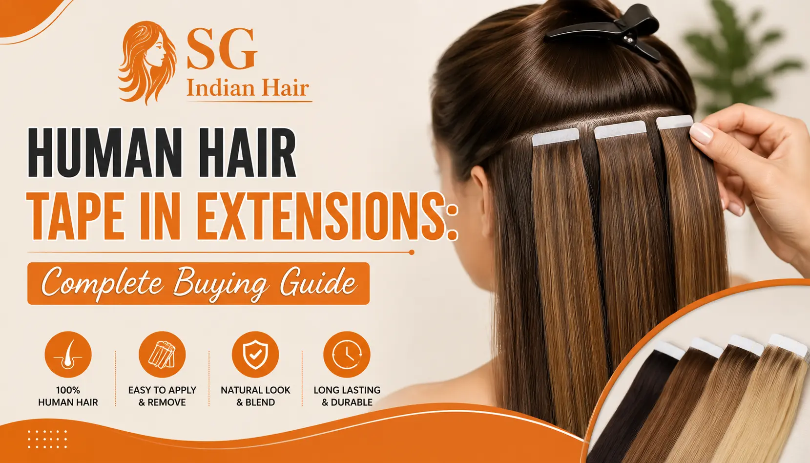 Human Hair Tape In Extensions: Complete Buying Guide